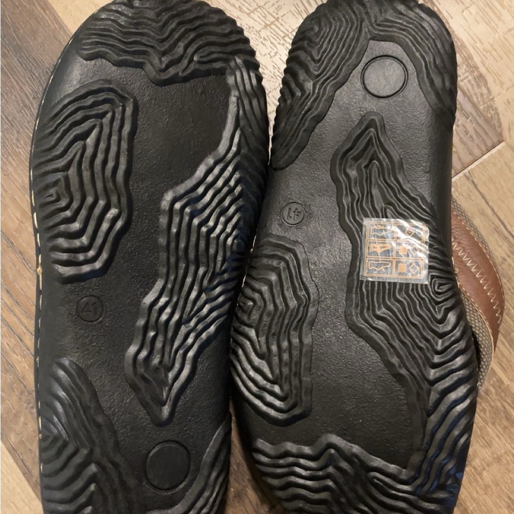 Men's Brown Italian Sandals